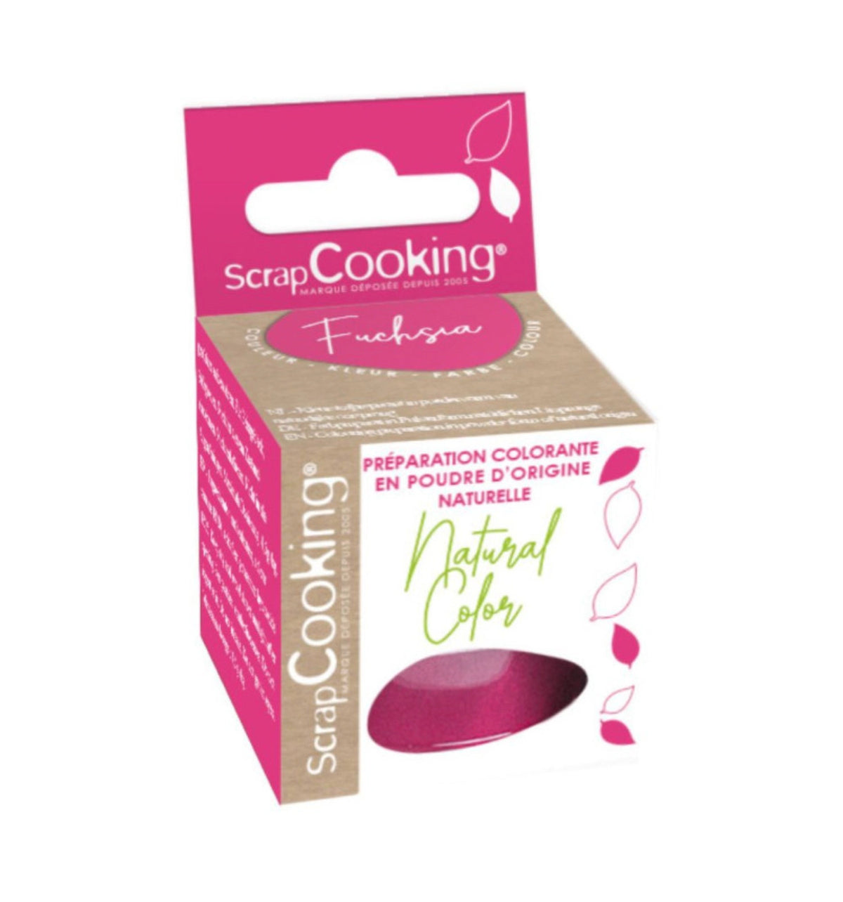Natur Farbpulver rose 10g in Rot präsentiert im Onlineshop von KAQTU Design AG. Zutaten ist von Scrap Cooking
