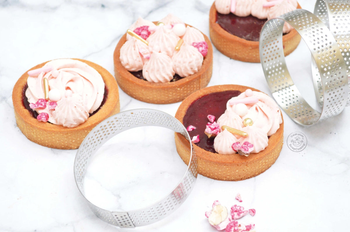 Dekopralinen Rose zerkleinert pink 145g in Pink präsentiert im Onlineshop von KAQTU Design AG. Zutaten ist von Scrap Cooking