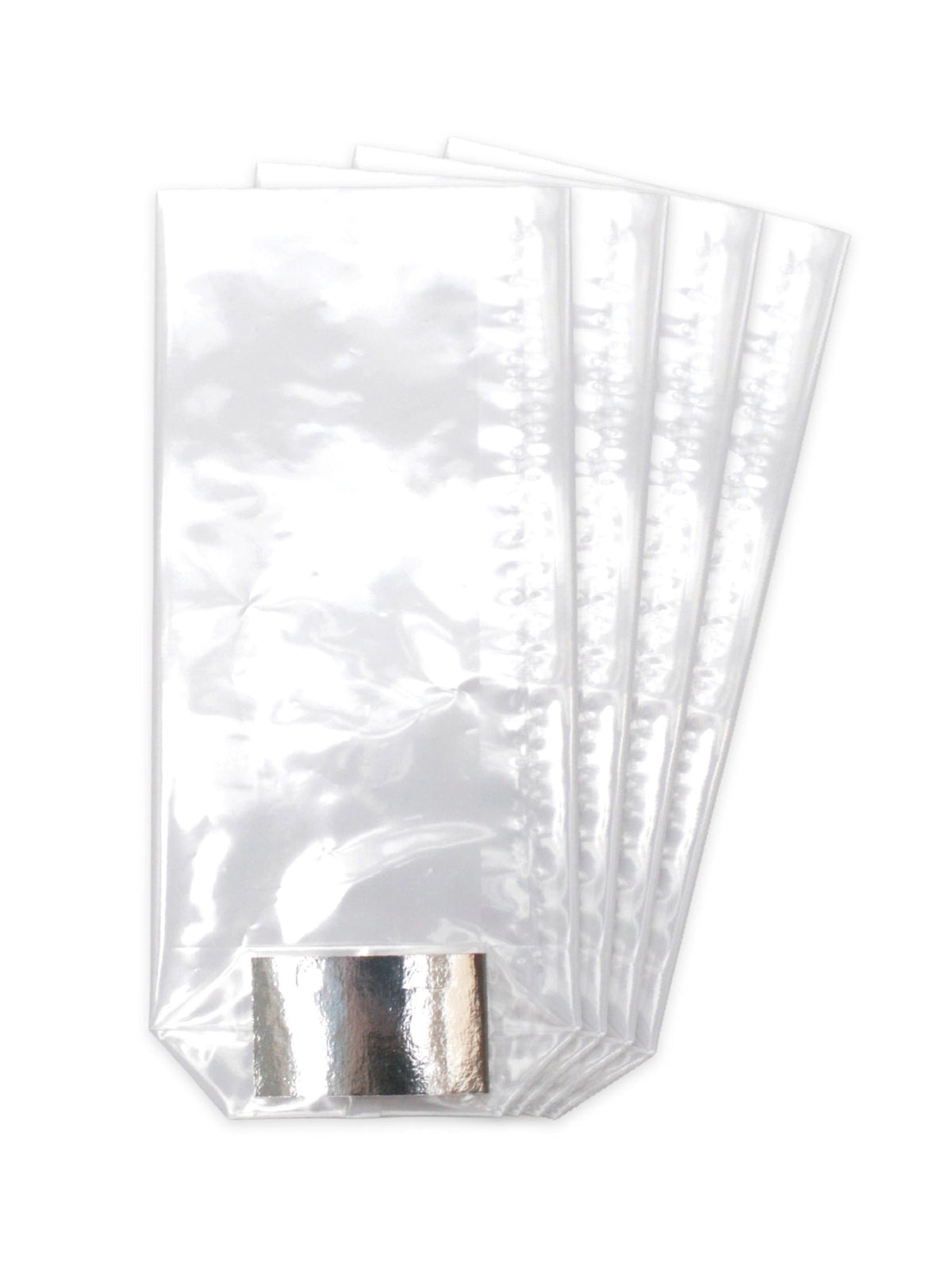 4 Klarsicht-Konditortüten in Transparent präsentiert im Onlineshop von KAQTU Design AG. Platte ist von Scrap Cooking