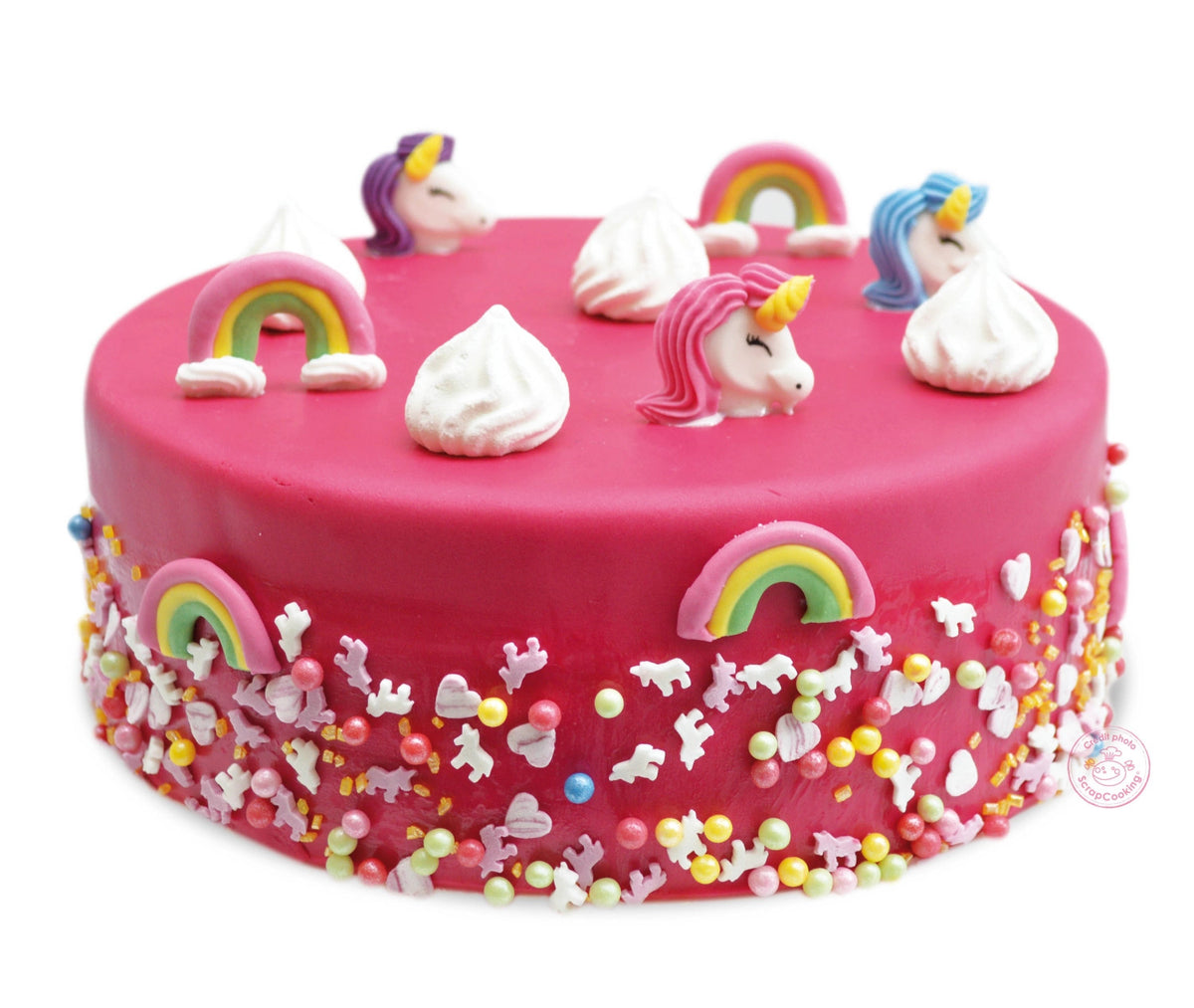 Zuckerpaste fuchsia 250g in Rot präsentiert im Onlineshop von KAQTU Design AG. Zutaten ist von Scrap Cooking