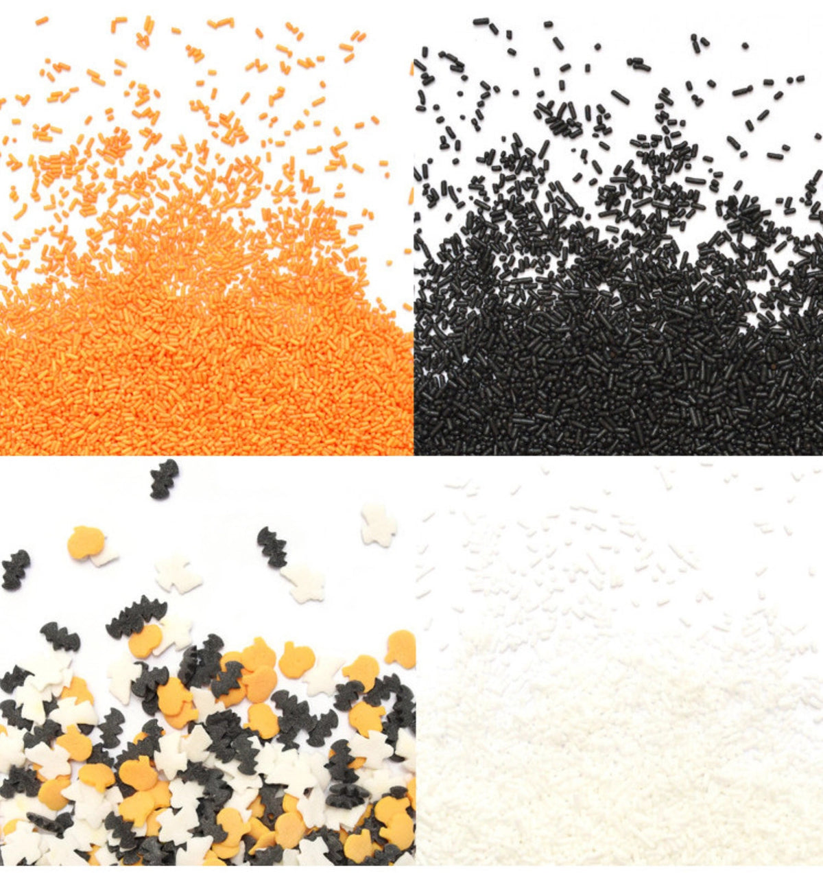 4er Set Zuckerdekors, Halloween Mix, 69g in Mehrfarbig präsentiert im Onlineshop von KAQTU Design AG. Zutaten ist von Scrap Cooking