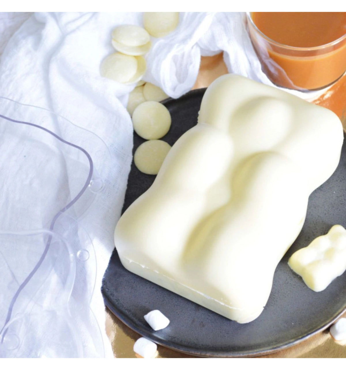 Schokoladenkuvertüre Blanc 190g in Weiss präsentiert im Onlineshop von KAQTU Design AG. Zutaten ist von Scrap Cooking