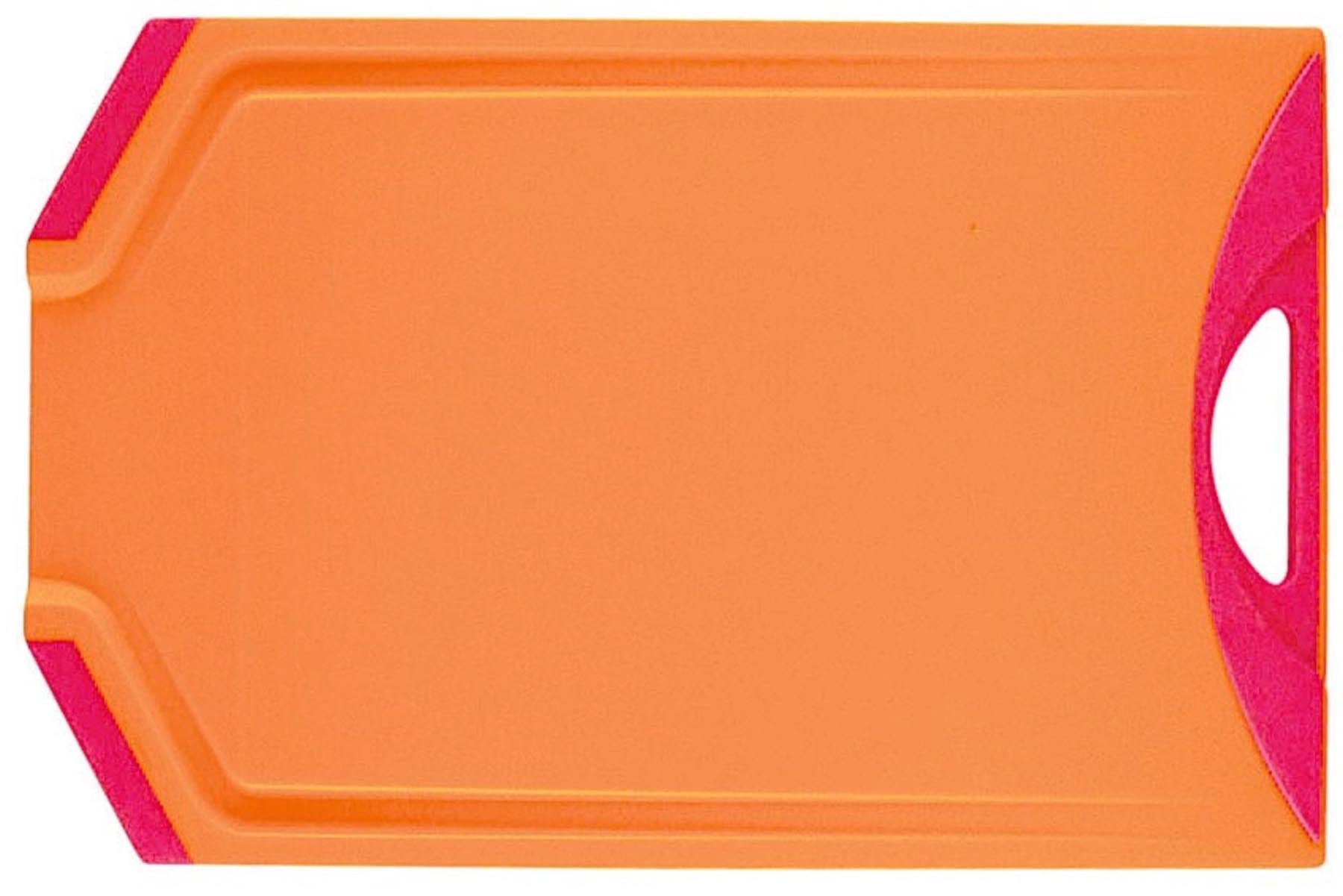 Kleon Schneidebrett orange/fuchsia 20.5x33cm in Orange präsentiert im Onlineshop von KAQTU Design AG. Schneidbrett ist von Lagotto