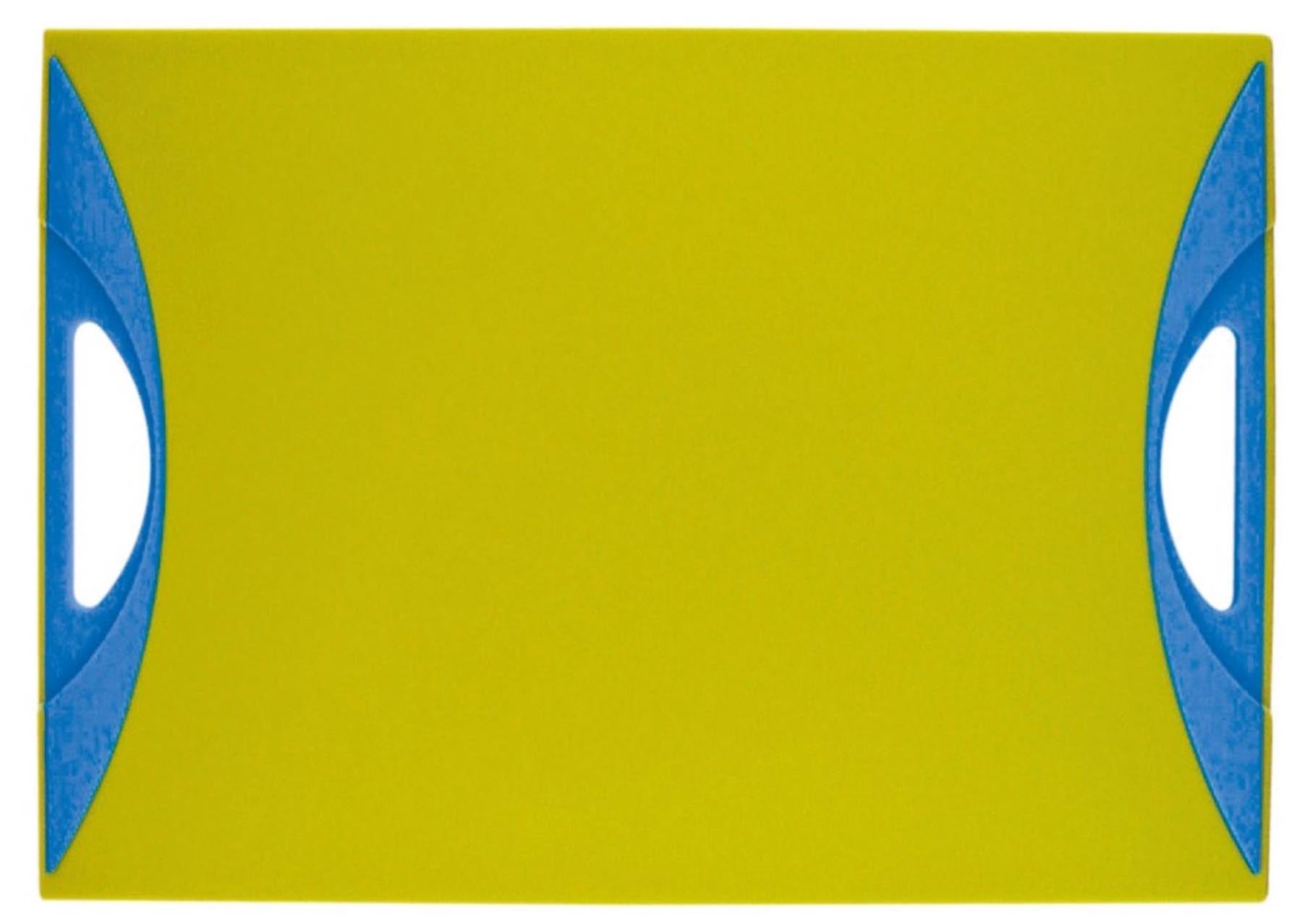 Kleon Schneidebrett grün/blau 28x40.5cm in Grün präsentiert im Onlineshop von KAQTU Design AG. Schneidbrett ist von Lagotto