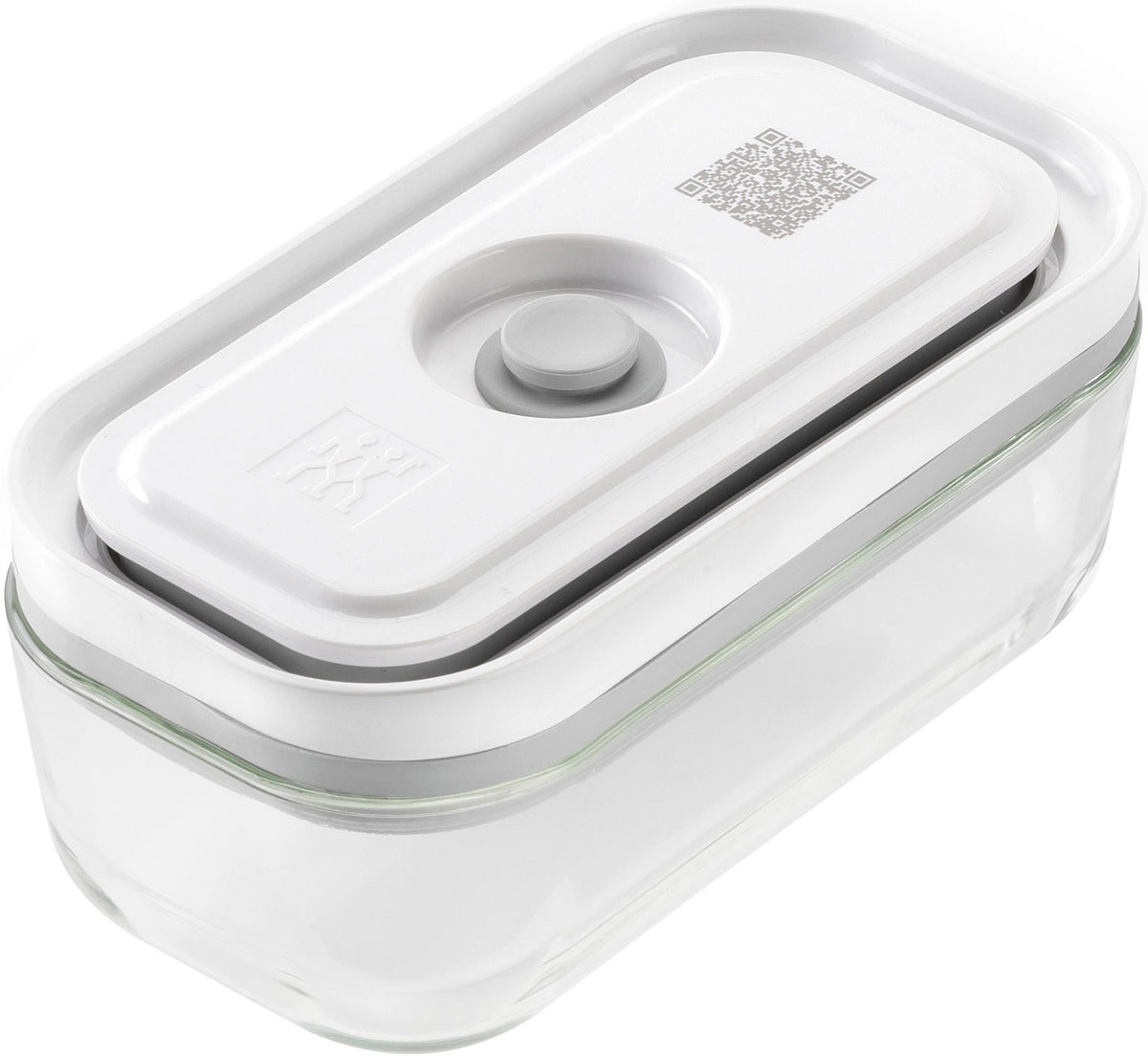 Vakuumbox S, Glas, 15.5x8.5x7 cm - 0.35L in Transparent präsentiert im Onlineshop von KAQTU Design AG. Aufbewahrungsbehälter ist von Zwilling Kitchen