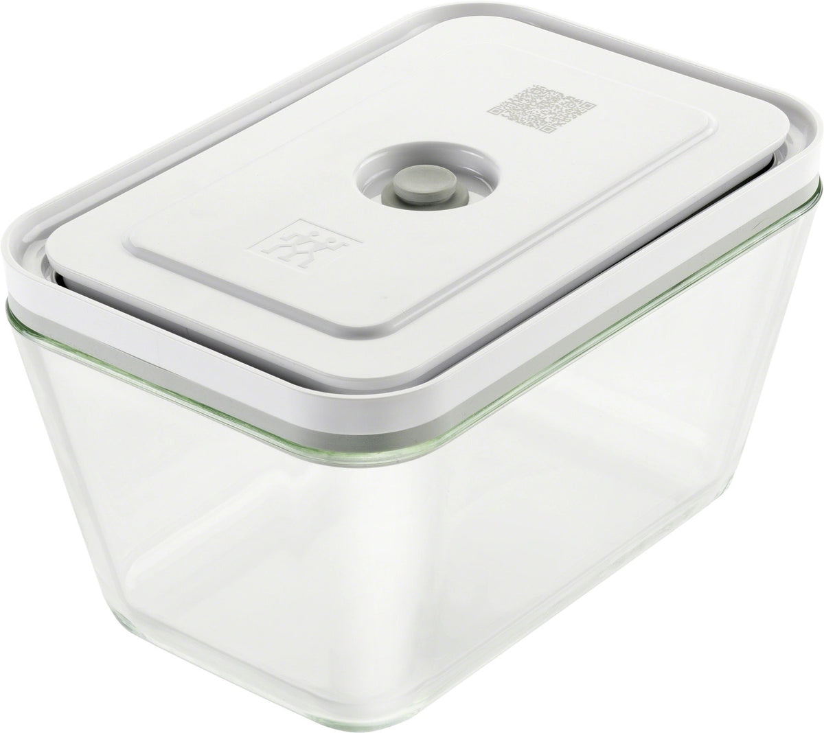 Vakuumbox L, Glas, 21.4x14.4x12.8 cm - 1.6 L in Transparent präsentiert im Onlineshop von KAQTU Design AG. Aufbewahrungsbehälter ist von Zwilling Kitchen