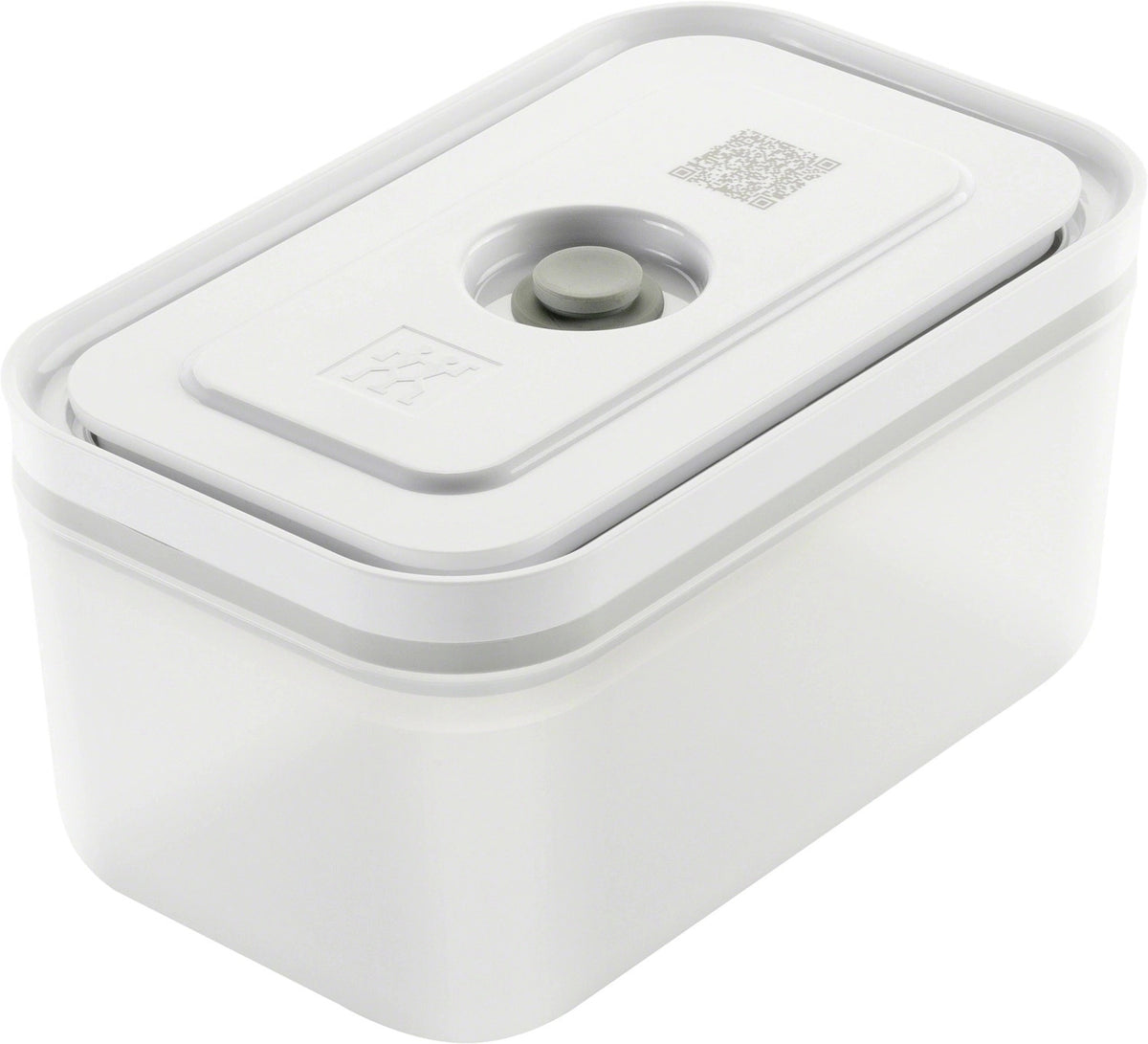 Vakuumbox M, Kunststoff, 18.2x11.2x9.8 cm - 0.9L in Weiss präsentiert im Onlineshop von KAQTU Design AG. Aufbewahrungsbehälter ist von Zwilling Kitchen