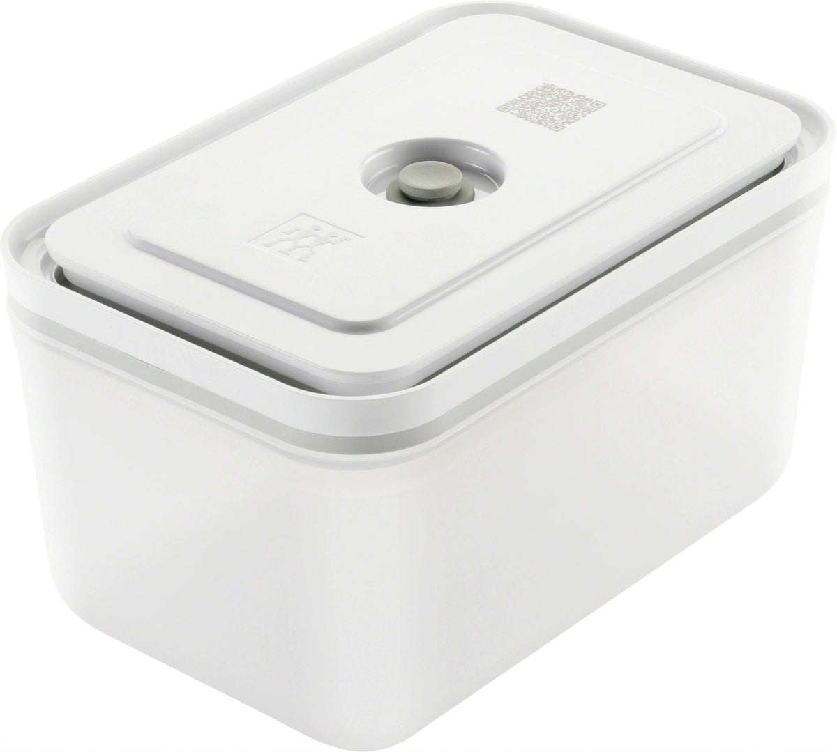 Vakuumbox L, Kunststoff, 21.4x14.4x12.8 cm - 2.0L in Weiss präsentiert im Onlineshop von KAQTU Design AG. Aufbewahrungsbehälter ist von Zwilling Kitchen