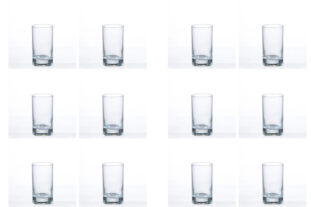 12er Set Chicago Jusbecher 14cl in Transparent präsentiert im Onlineshop von KAQTU Design AG. Glas ist von GHA