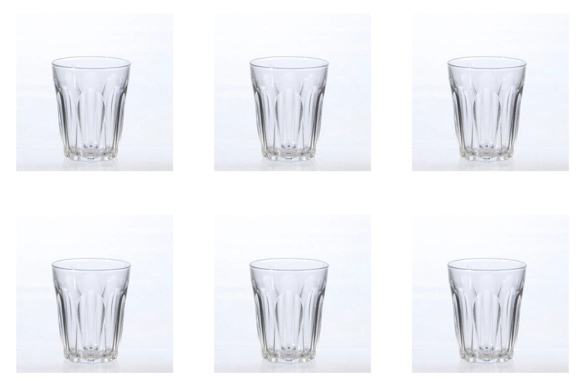 6er Set Provence Becher 25cl in Transparent präsentiert im Onlineshop von KAQTU Design AG. Glas ist von GHA