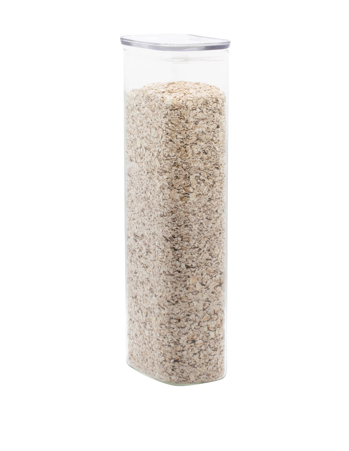 Vorratsglas mit Glasdeckel 2.6l 12.5x8.5x35.5cm in Transparent präsentiert im Onlineshop von KAQTU Design AG. Aufbewahrungsbehälter ist von Pebbly
