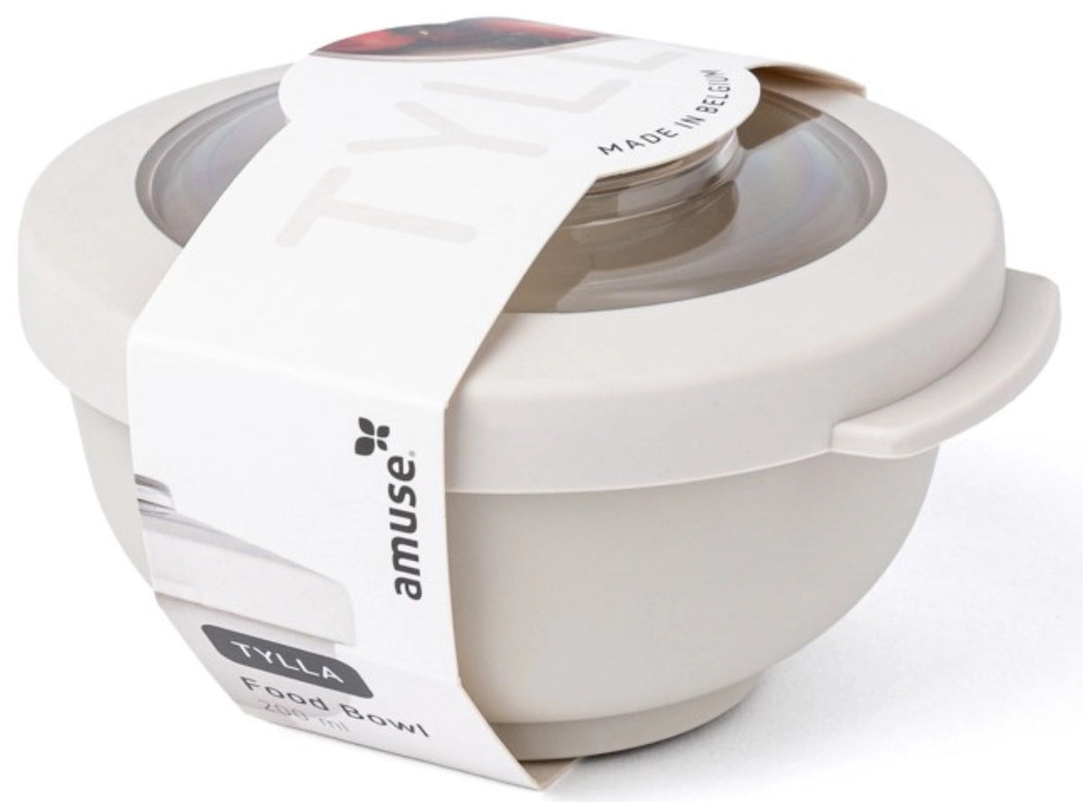 Tylla Bowl 200ml PP oat in Weiss präsentiert im Onlineshop von KAQTU Design AG. Aufbewahrungsbehälter ist von Amuse