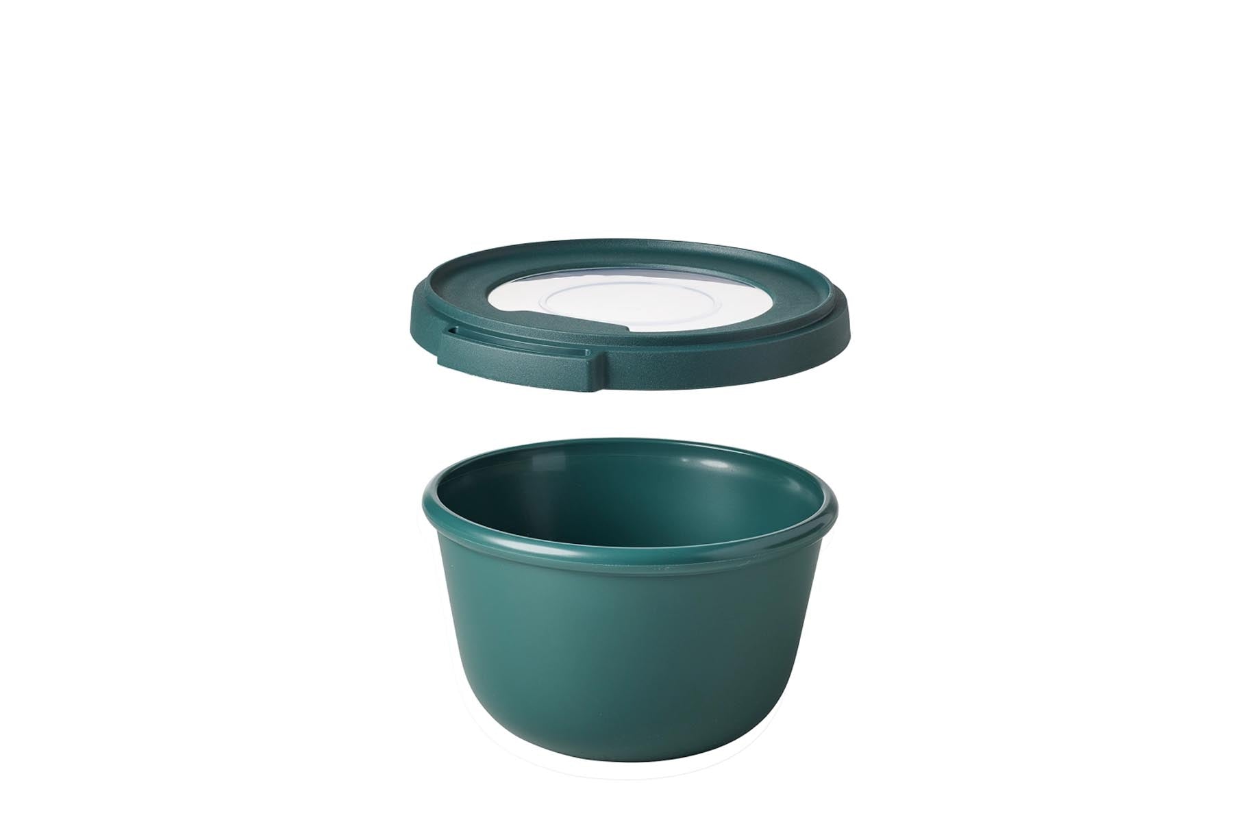 Elegante 500ml Schale von Mepal Pro in nordic pine, aus langlebigem PET, perfekt für ansprechendes Servieren und praktische Aufbewahrung.