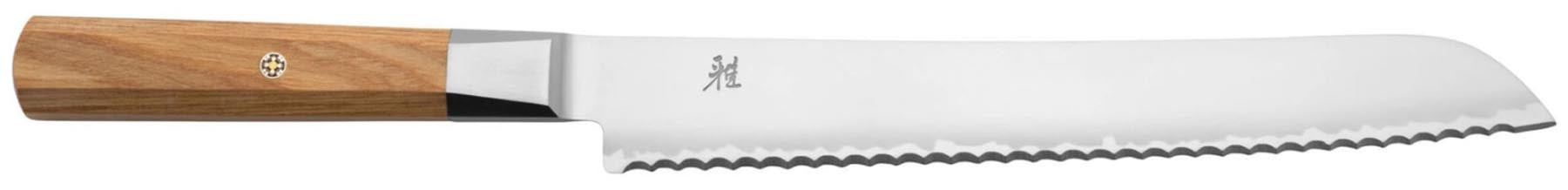 Koya 4000 FC V2 Brotmesser 23cm in Beige präsentiert im Onlineshop von KAQTU Design AG. Küchenmesser ist von Miyabi