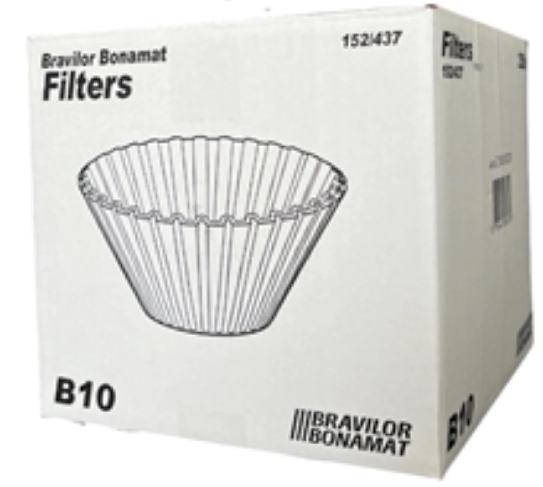 Korbfilterpapier B 10 1 Karton à 250 Stk in Weiss präsentiert im Onlineshop von KAQTU Design AG. Ersatzteil ist von Maison Truffe