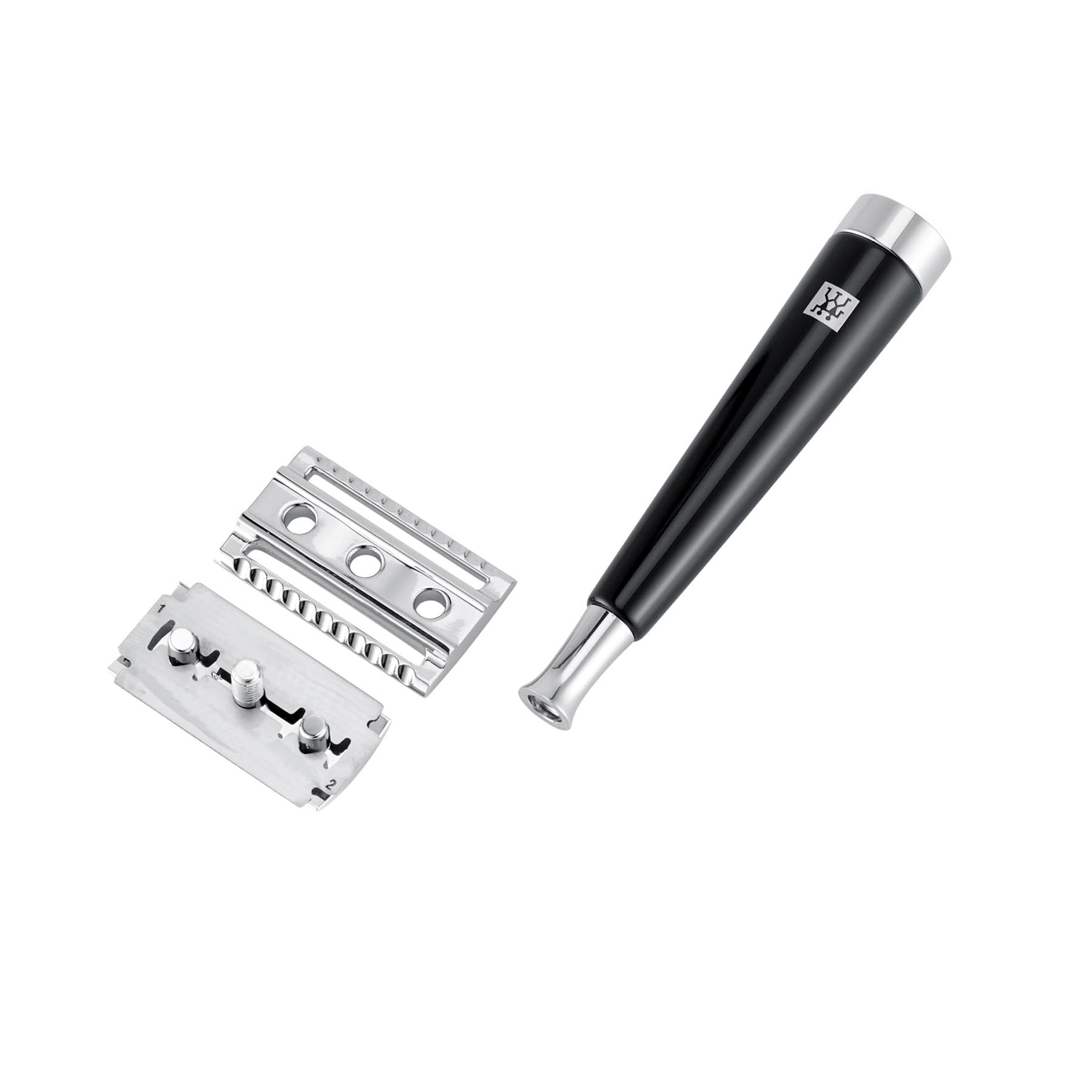 Stilvoller Rasierhobel in Schwarz von Zwilling Beauty, ideal für eine gründliche und sanfte Rasur, die die Haut verwöhnt.