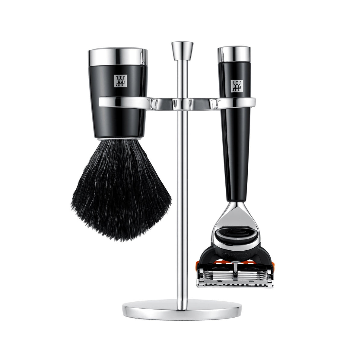 Classic Rasier Set mit Rasierer in Schwarz präsentiert im Onlineshop von KAQTU Design AG. Körperpflege ist von Zwilling Beauty
