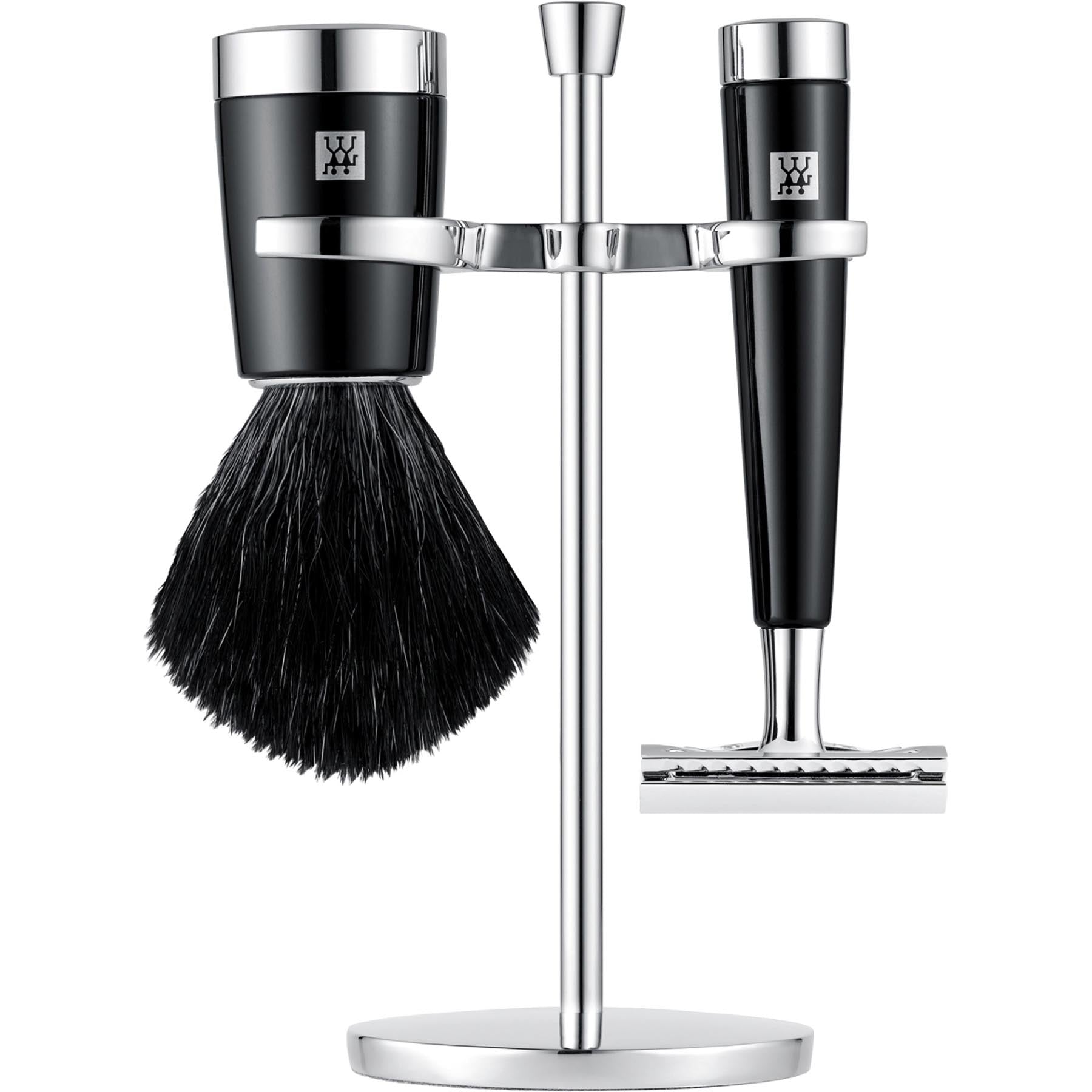 Classic Rasier Set mit Rasierhobel in Schwarz präsentiert im Onlineshop von KAQTU Design AG. Pflege ist von Zwilling Beauty