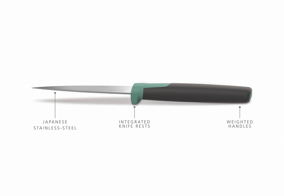 Elevate Messer Karussell 5tlg. sage in Grün präsentiert im Onlineshop von KAQTU Design AG. Küchenmesser ist von Joseph Joseph