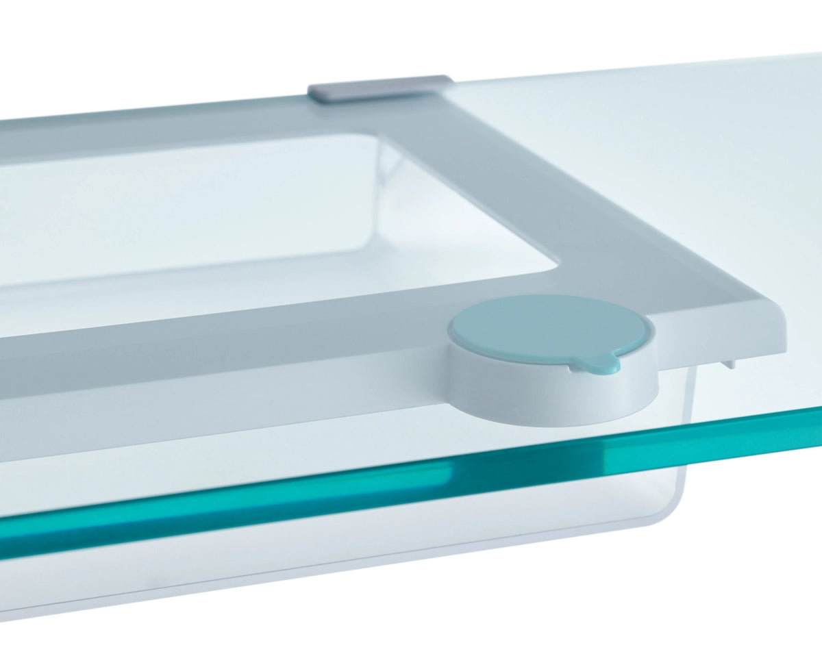 FridgeStore Tablar Schublade hoch LxBxH 31.3x25.1x9.2cm in Transparent präsentiert im Onlineshop von KAQTU Design AG. Küchenhelfer ist von Joseph Joseph