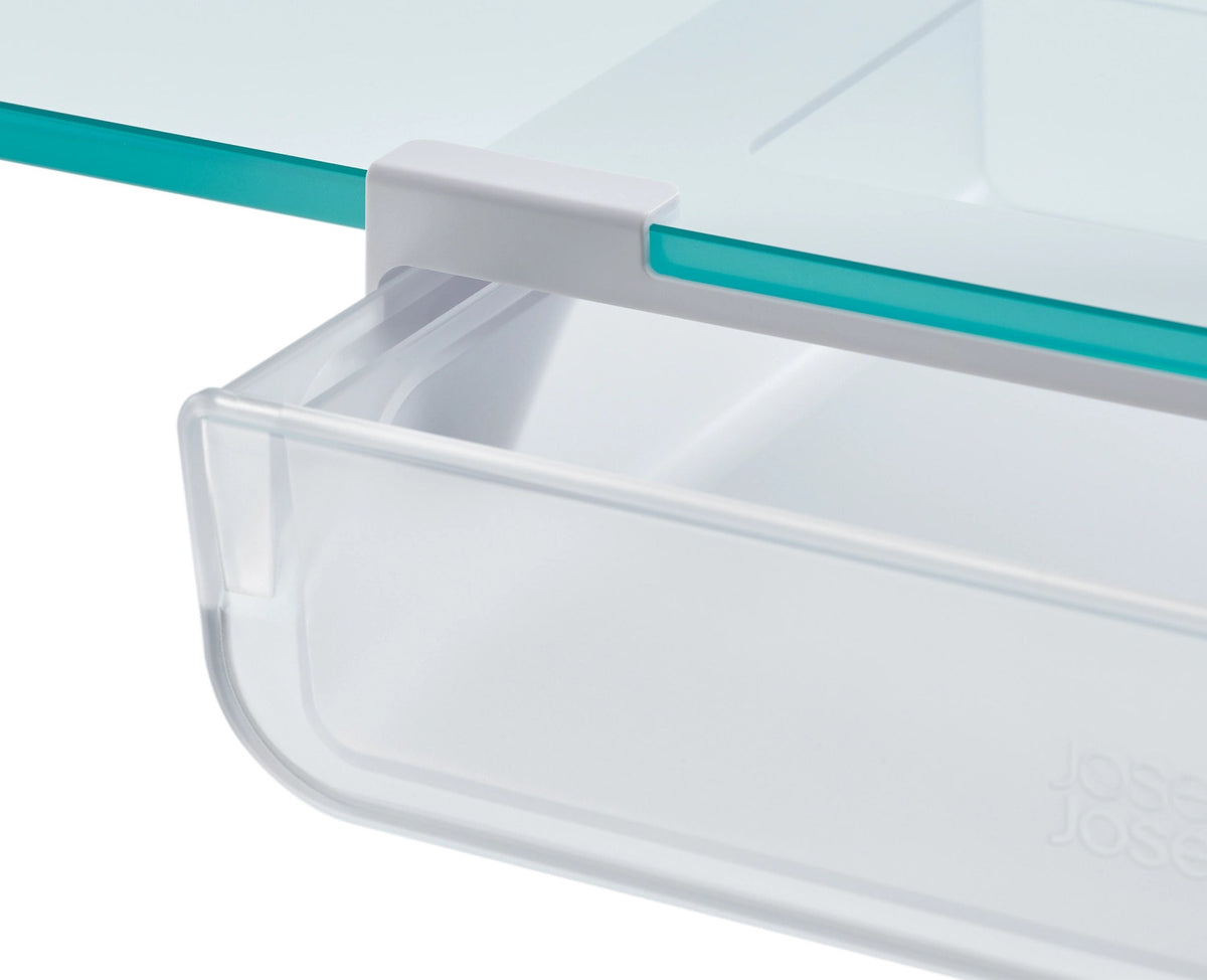 FridgeStore Tablar Schublade hoch LxBxH 31.3x25.1x9.2cm in Transparent präsentiert im Onlineshop von KAQTU Design AG. Küchenhelfer ist von Joseph Joseph