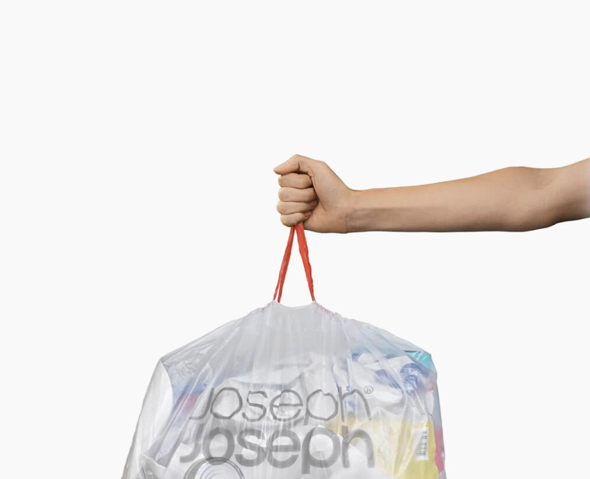 20er Pack IW6 Abfallbeutel extra stark 30l in Weiss präsentiert im Onlineshop von KAQTU Design AG. Müllsack ist von Joseph Joseph