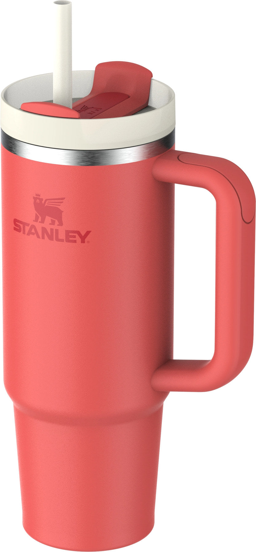Quencher FlowState 0.89l hot coral in Rot präsentiert im Onlineshop von KAQTU Design AG. Thermosflasche ist von Stanley