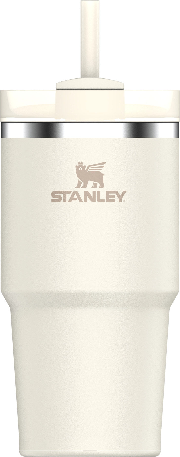 Quencher FlowState 0.6l cream 2.0 in Beige präsentiert im Onlineshop von KAQTU Design AG. Trinkflaschen ist von Stanley