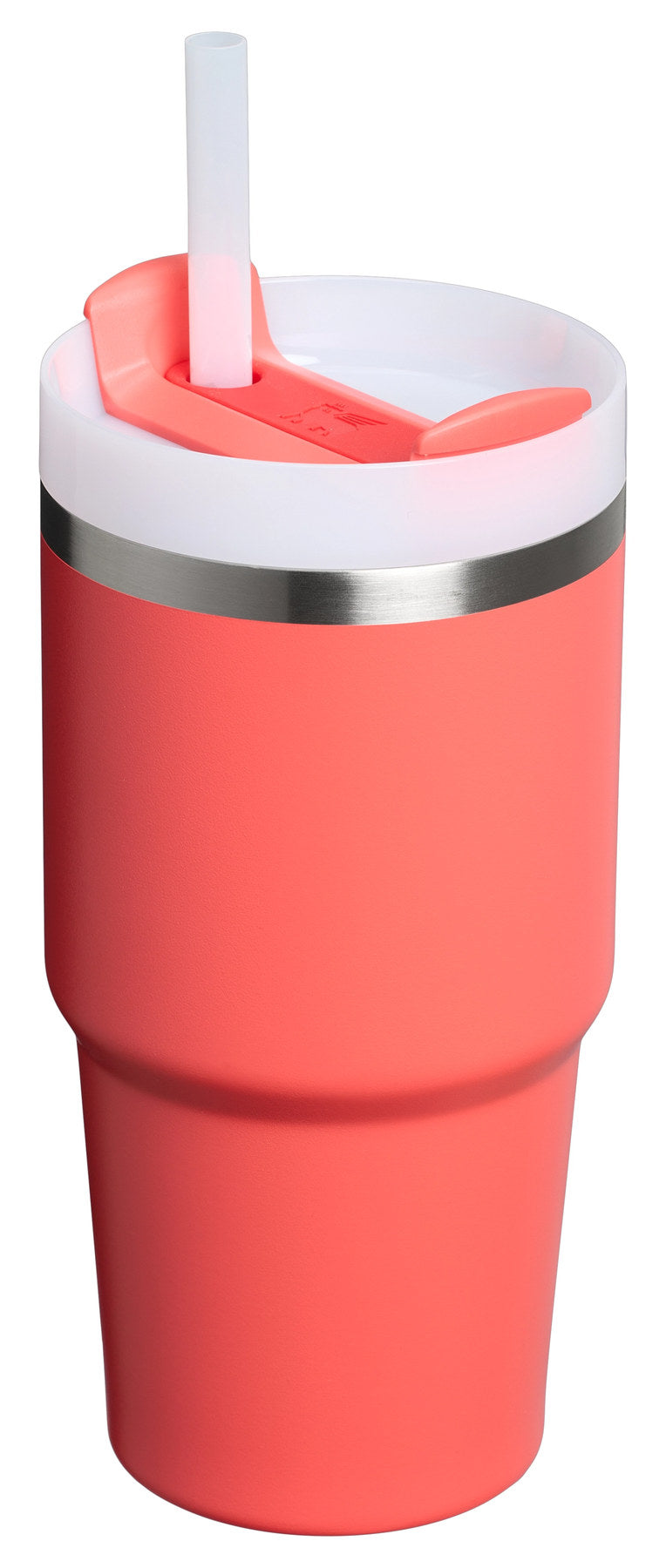Quencher FlowState 0.6l hot coral in Rot präsentiert im Onlineshop von KAQTU Design AG. Thermosflasche ist von Stanley