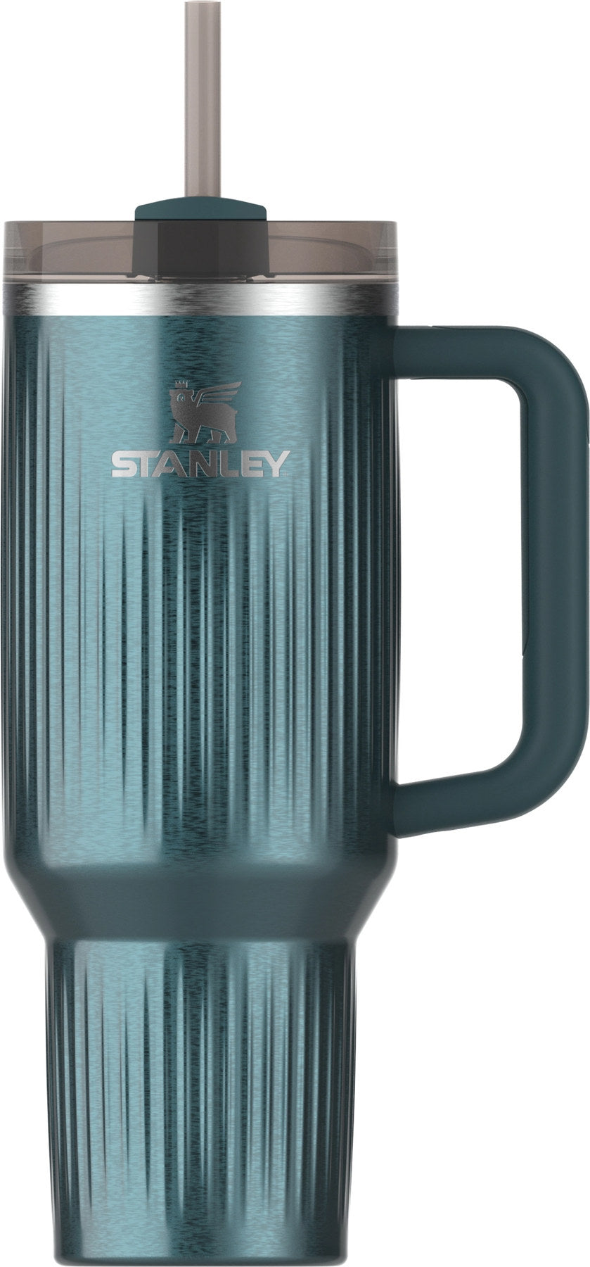 Quencher Fluted 1.18l marina shine in Blau präsentiert im Onlineshop von KAQTU Design AG. Thermosflasche ist von Stanley