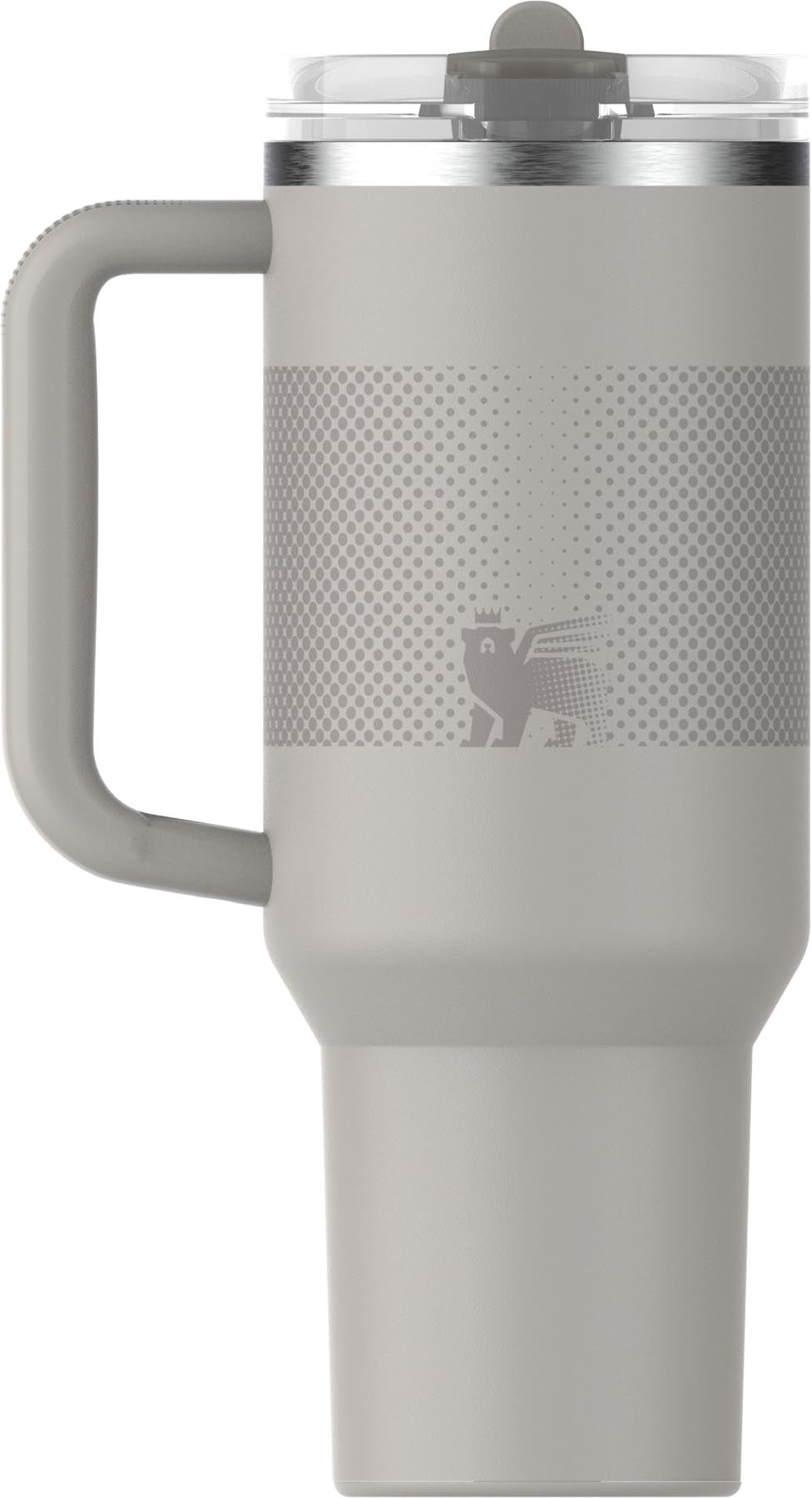Stylische Stanley Thermosflasche Quencher ProTour mit Flip Straw, 1.18l, in modernem ash fade – perfekt für aktive Abenteuer und den Alltag.