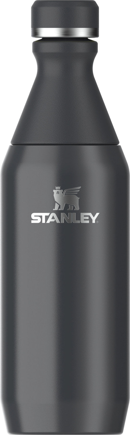 All Day Slim Flasche 0.35l black gloss in Schwarz präsentiert im Onlineshop von KAQTU Design AG. Trinkflaschen ist von Stanley