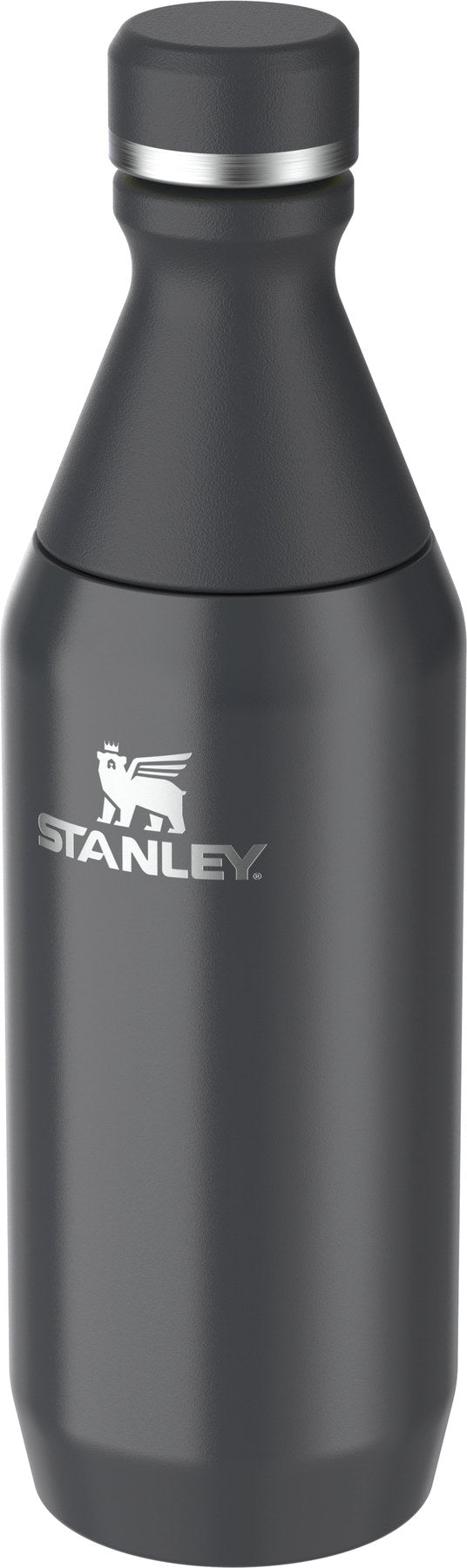 All Day Slim Flasche 0.35l black gloss in Schwarz präsentiert im Onlineshop von KAQTU Design AG. Trinkflaschen ist von Stanley