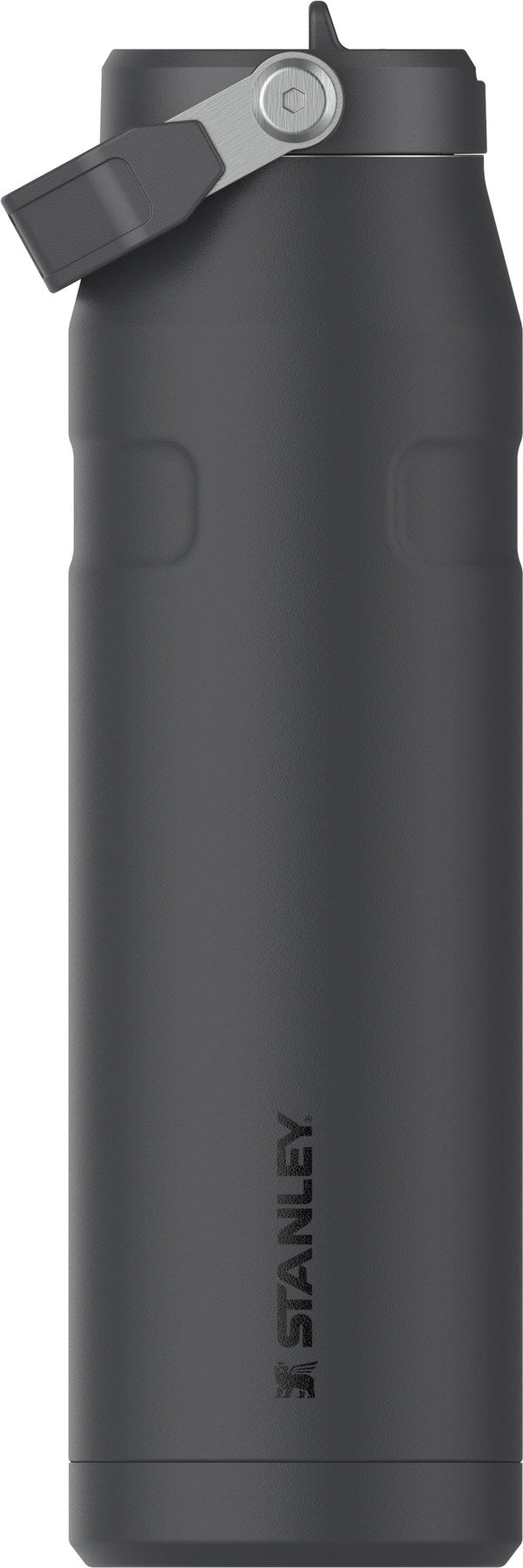 IceFlow Flip Straw Flasche 1.06l black 2.0 in Schwarz präsentiert im Onlineshop von KAQTU Design AG. Trinkflaschen ist von Stanley