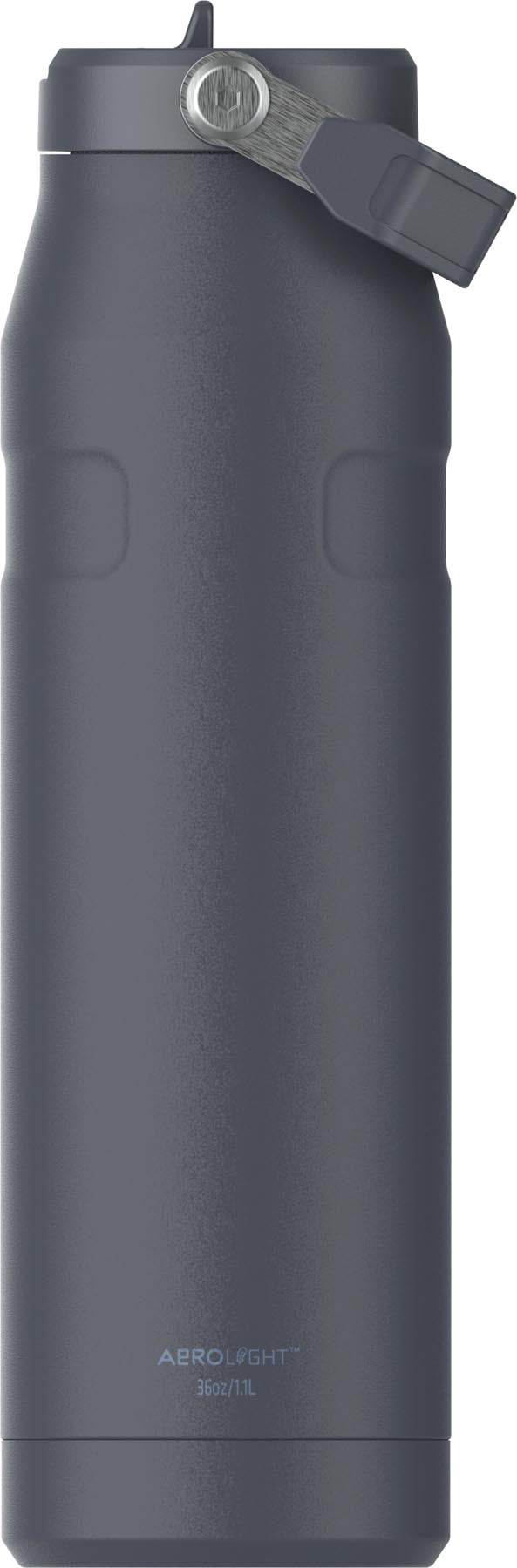 Moderne Stanley IceFlow Flip Straw Flasche in elegantem Twilight-Blau, 1.06l, perfekt für erfrischende Getränke auf Reisen.