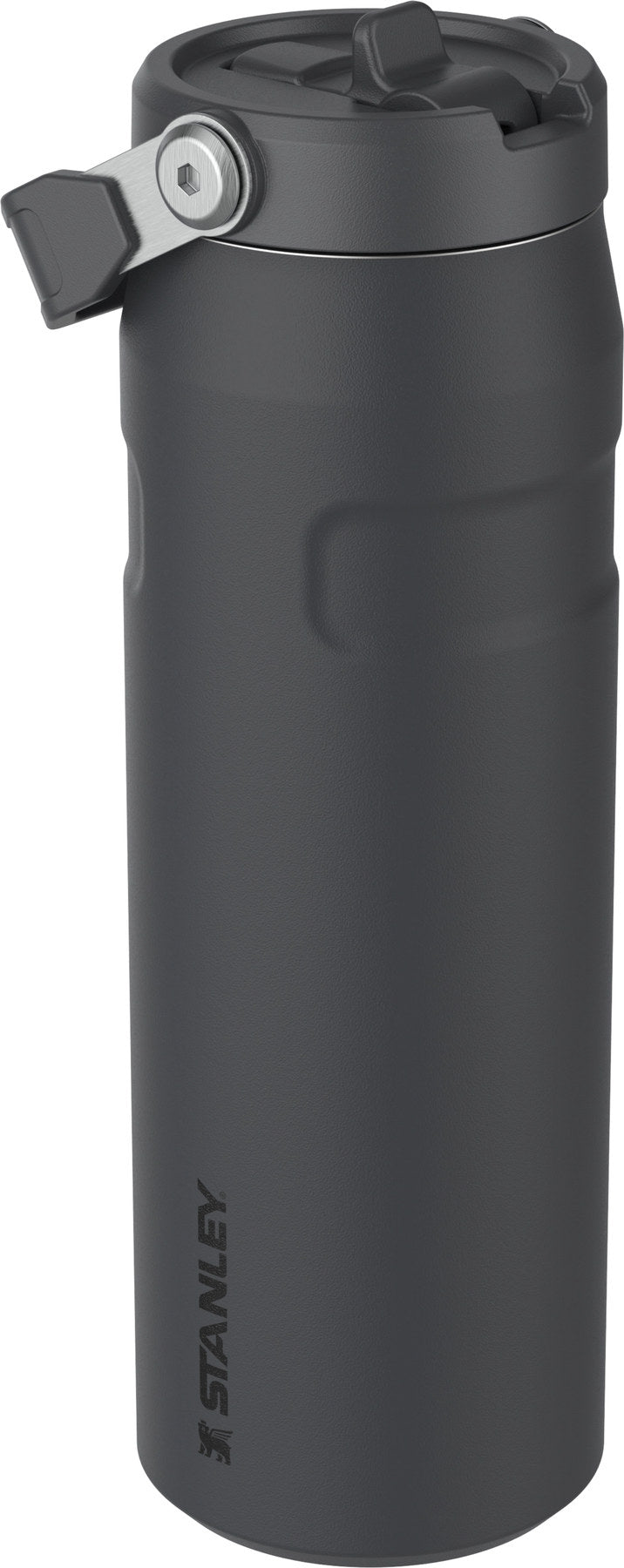 IceFlow Flip Straw Flasche 0.7l black 2.0 in Schwarz präsentiert im Onlineshop von KAQTU Design AG. Trinkflaschen ist von Stanley