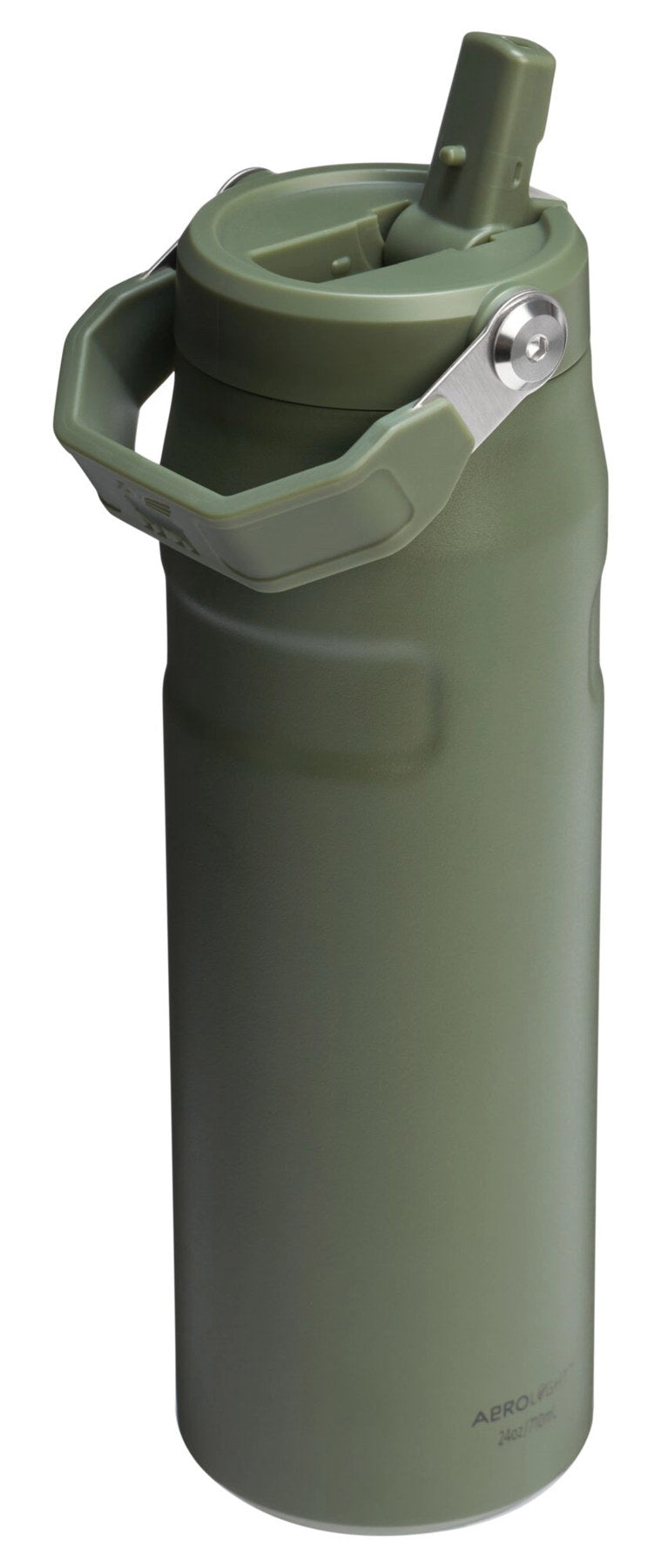 IceFlow Flip Straw Flasche 0.7l dried pine in Grün präsentiert im Onlineshop von KAQTU Design AG. Thermosflasche ist von Stanley
