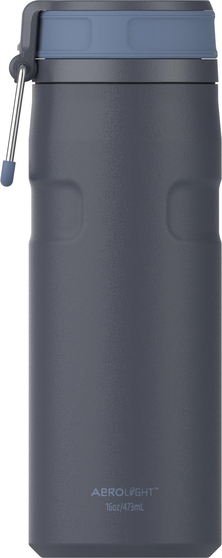 Moderne Stanley IceFlow Twist Flasche in elegantem Twilight-Blau, 0.47l, perfekt für erfrischende Getränke unterwegs.