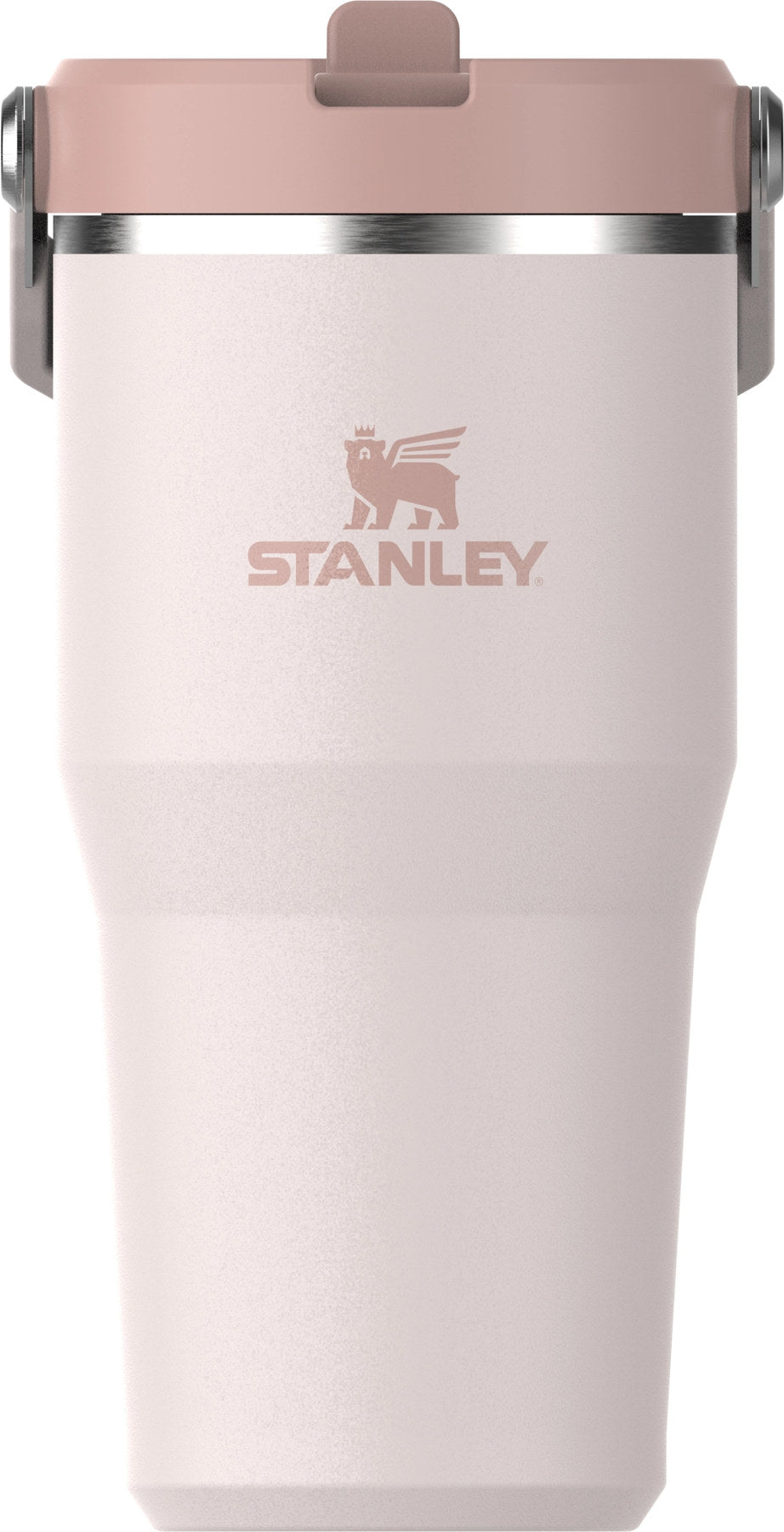 IceFlow Flip Straw Becher 0.6l rose quartz in Pink präsentiert im Onlineshop von KAQTU Design AG. Thermosflasche ist von Stanley