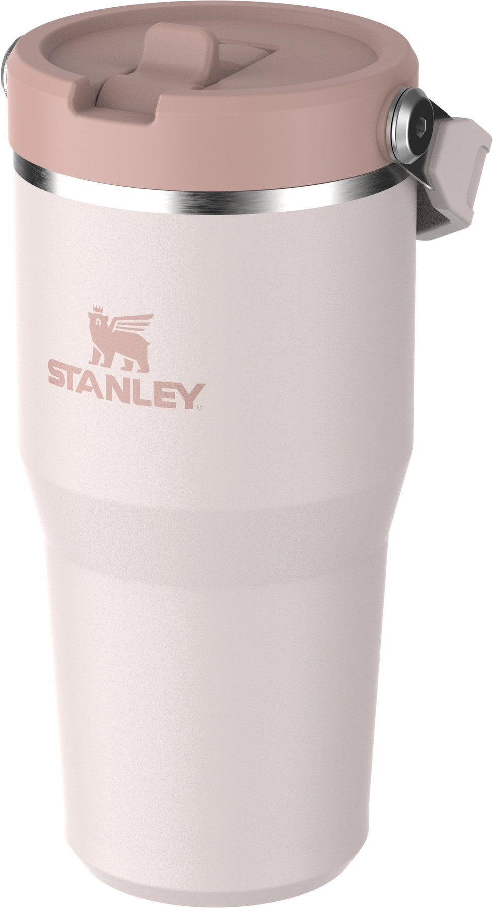 IceFlow Flip Straw Becher 0.6l rose quartz in Pink präsentiert im Onlineshop von KAQTU Design AG. Thermosflasche ist von Stanley