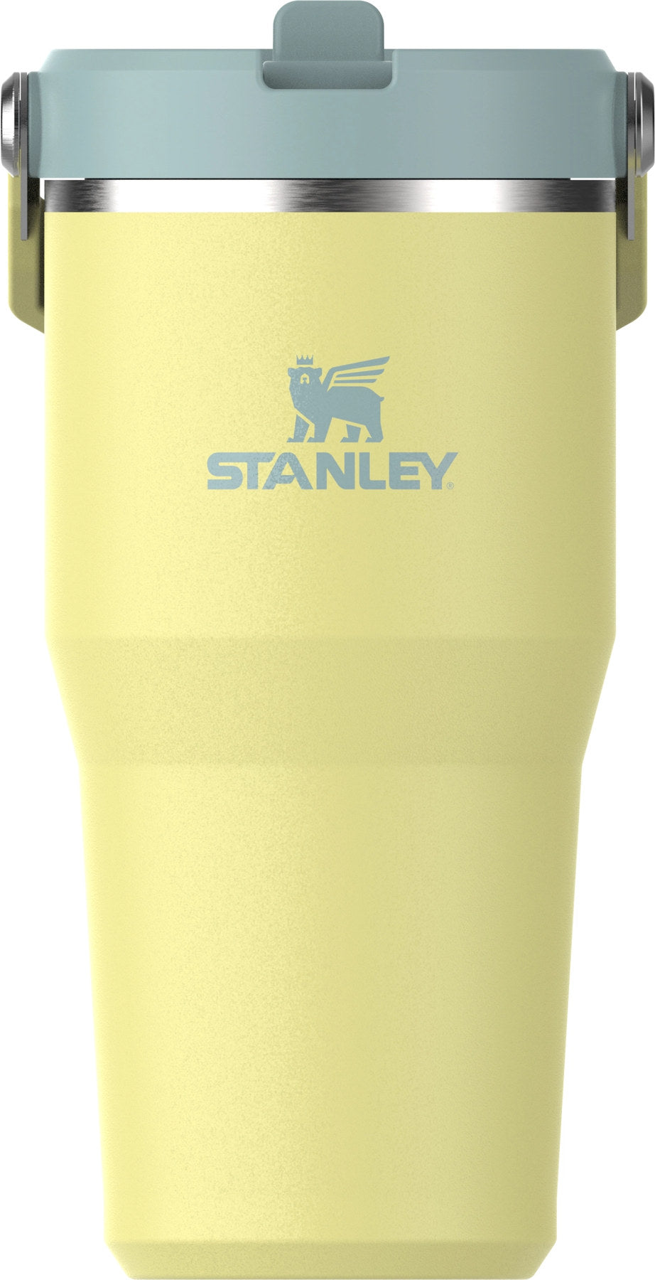 IceFlow Flip Straw Becher 0.6l pomelo in Gelb präsentiert im Onlineshop von KAQTU Design AG. Thermosflasche ist von Stanley
