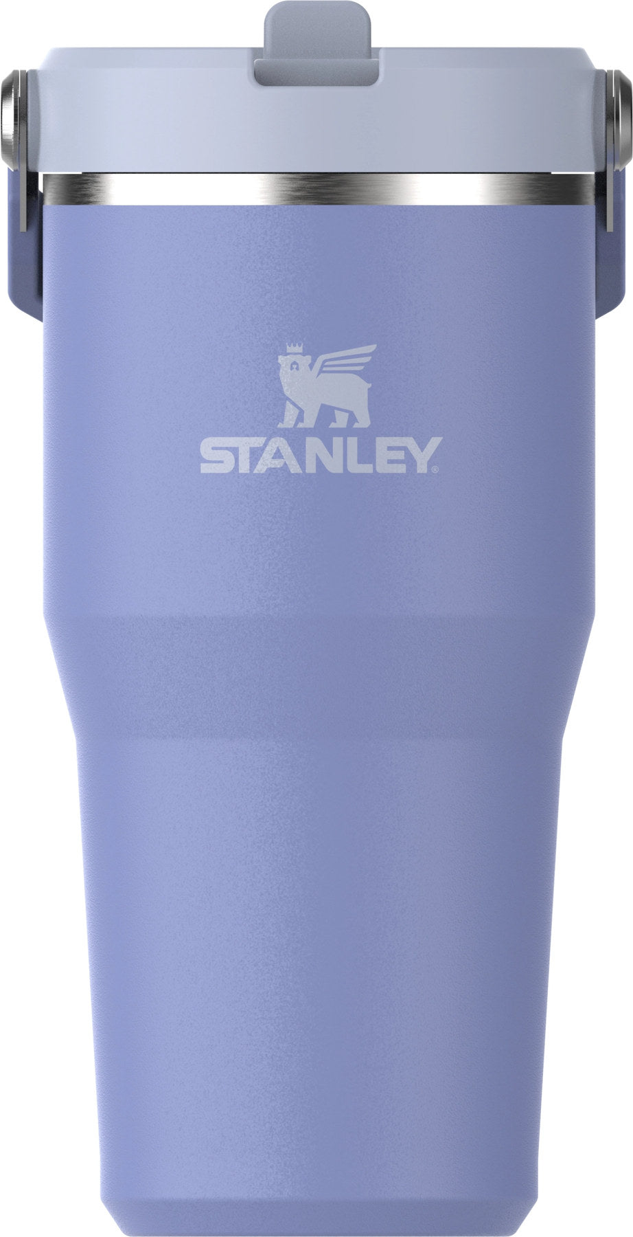 IceFlow Flip Straw Becher 0.6l hydrangea in Violett präsentiert im Onlineshop von KAQTU Design AG. Thermosflasche ist von Stanley