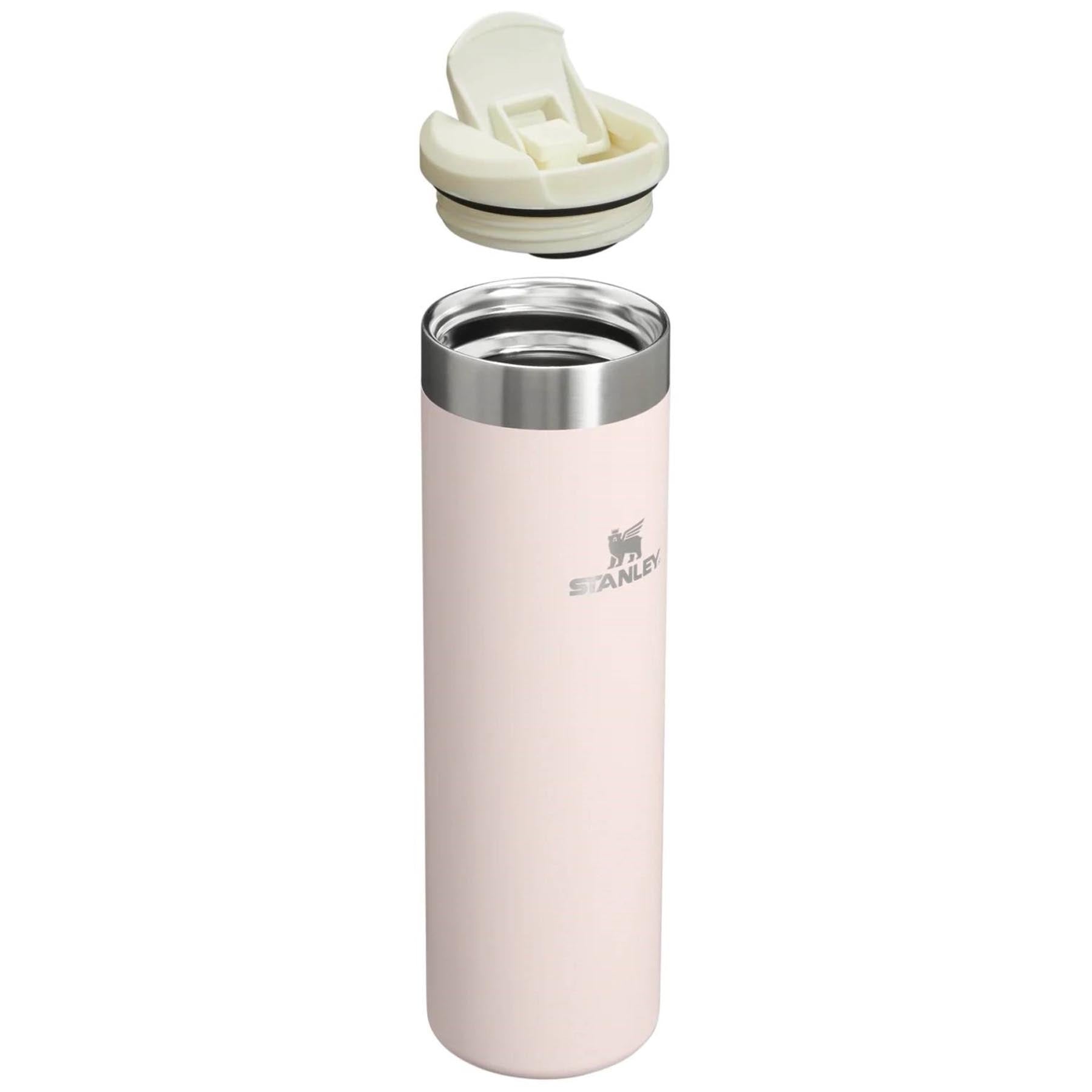 Elegante Thermosflasche AeroLight Transit Mug in sanftem Rosé, perfekt für Reisen und Ausflüge. Hält Getränke lange warm oder kühl.