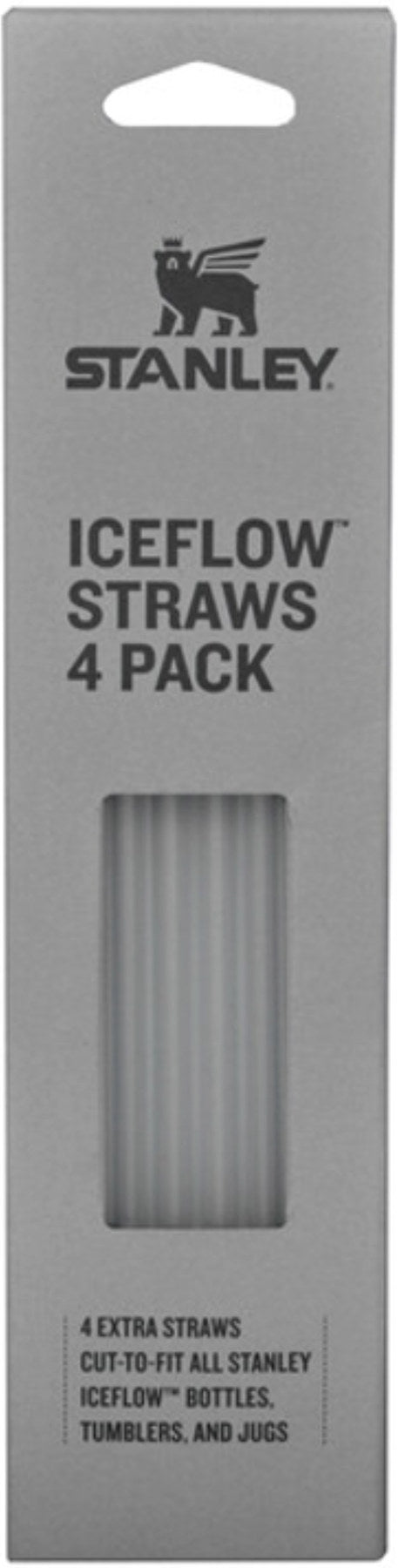 4er Set IceFlow Flip Ersatz Strohhalme 2.0 in Weiss präsentiert im Onlineshop von KAQTU Design AG. Trinkflaschen ist von Stanley