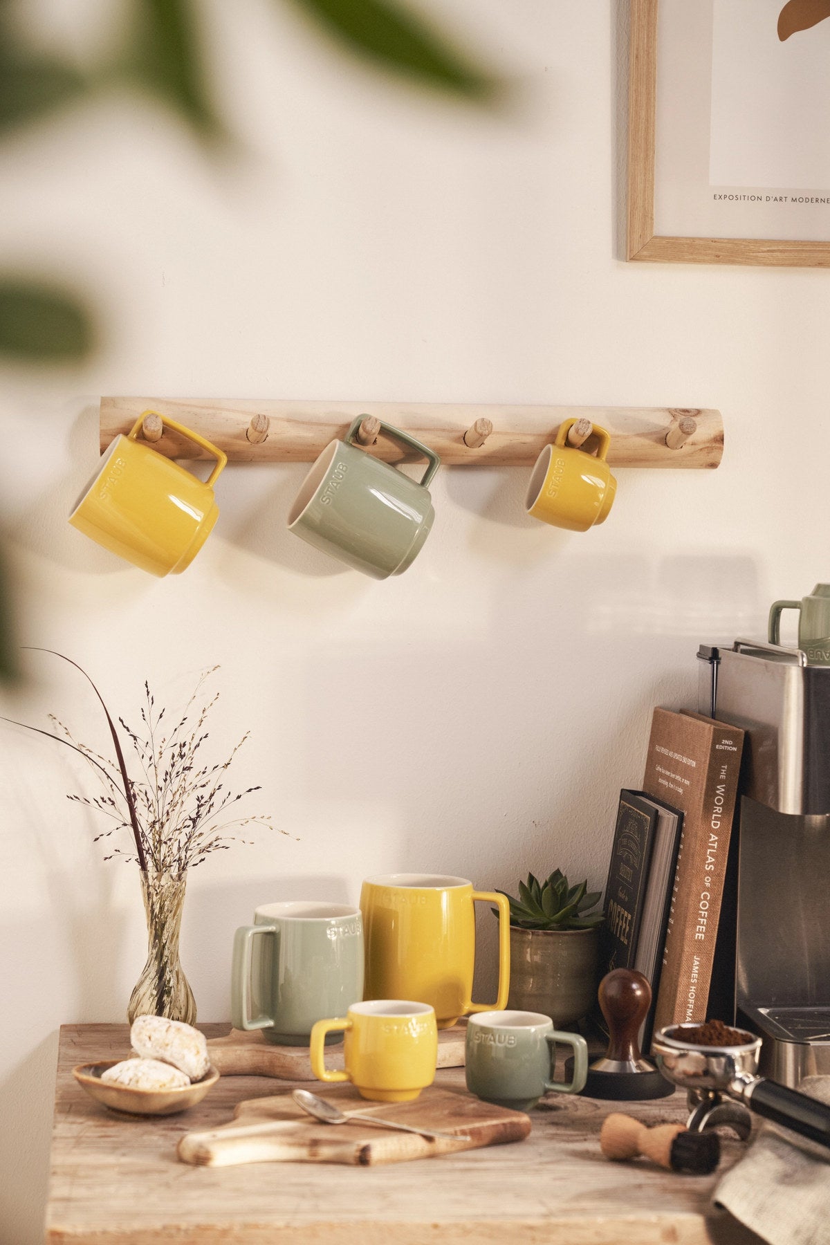 Tasse Citron XS 100ml in Gelb präsentiert im Onlineshop von KAQTU Design AG. Espressotassen ist von Staub
