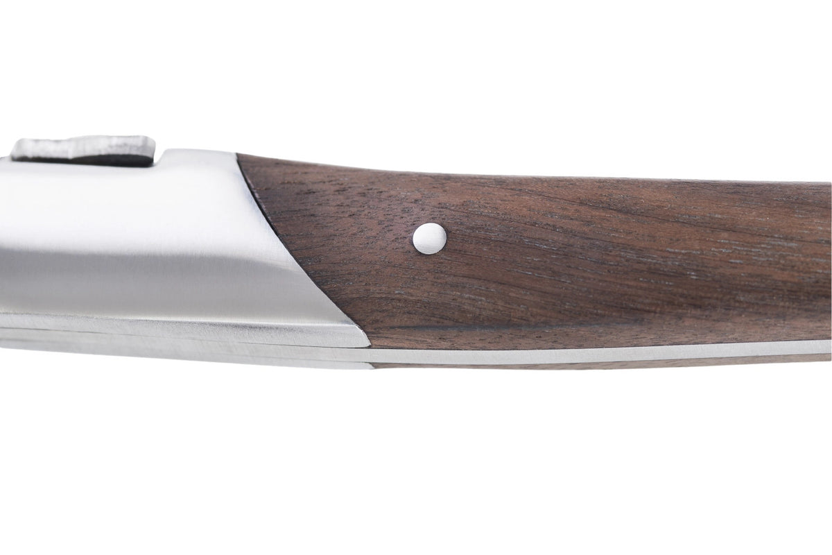 Laguiole Luxury Line Steakmesser Verschiedene Holzarten in Mehrfarbig präsentiert im Onlineshop von KAQTU Design AG. Küchenmesser ist von Laguiole Style de Vie