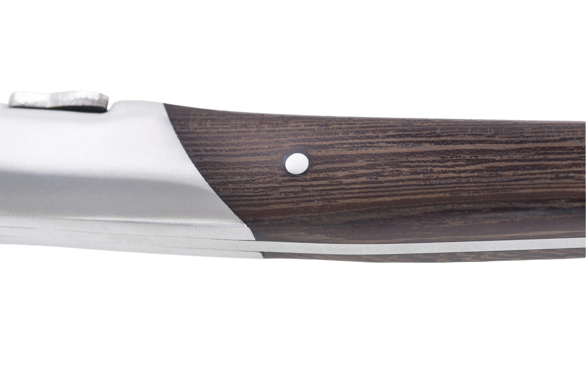Laguiole Luxury Line Steakmesser Verschiedene Holzarten in Mehrfarbig präsentiert im Onlineshop von KAQTU Design AG. Küchenmesser ist von Laguiole Style de Vie