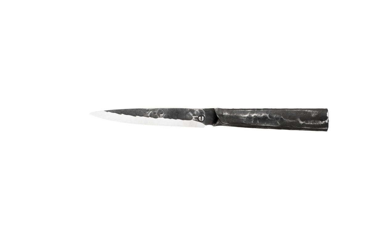Brute Universalmesser 13cm in Schwarz präsentiert im Onlineshop von KAQTU Design AG. Küchenmesser ist von Forged
