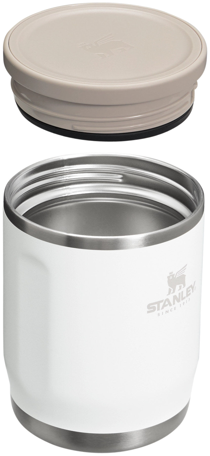 Adventure To-Go Food Jar 0.53l frost in Weiss präsentiert im Onlineshop von KAQTU Design AG. Snackbox ist von Stanley