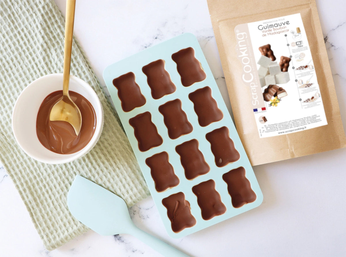 Fertigmischung für Vanille-Marshmallows 160g in Mehrfarbig präsentiert im Onlineshop von KAQTU Design AG. Zutaten ist von Scrap Cooking